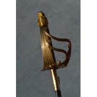Armes Blanches SABRE OFFICIER INFANTERIE AU CHIEN et TROPHES - France Révolution {PRODUCT_REFERENCE} - 15
