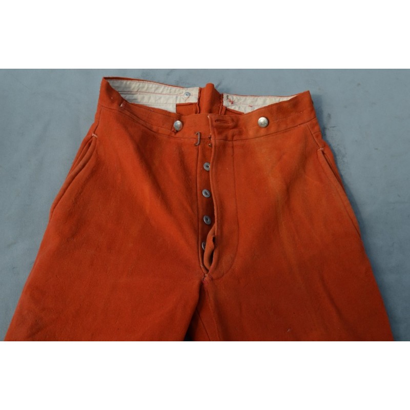 PANTALON GARANCE AOUT 1914 POILU - FRANCE WW1 PANTALON GARANCE AOUT 1914 POILU - FRANCE WW1