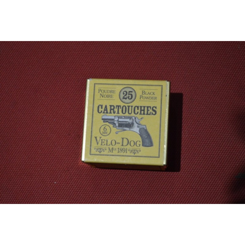 BOITE DE 25 MUNITIONS - CALIBRE 6MM VELODOG BOITE DE 25 MUNITIONS - CALIBRE 6MM VELODOG