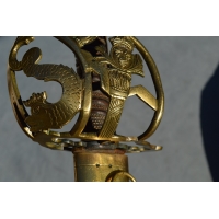 SABRE DE VOLONTAIRES NATIONAUX DE LA GARDE DU DAUPHINE aux Armes de France  - France Louis XVI 