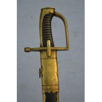 SABRE OFFICIER HUSSARD 1760 Règne Louis XV - France Ancienne Monarchie