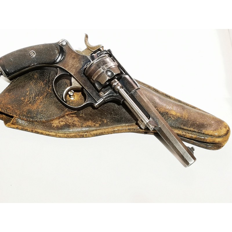 REVOLVER ORDONNANCE Modèle 1878 Régimenté 43.P Cal 10.4mm - SUISSE XIXè REVOLVER ORDONNANCE Modèle 1878 Régimenté 43.P Cal 10.4mm - SUISSE XIXè