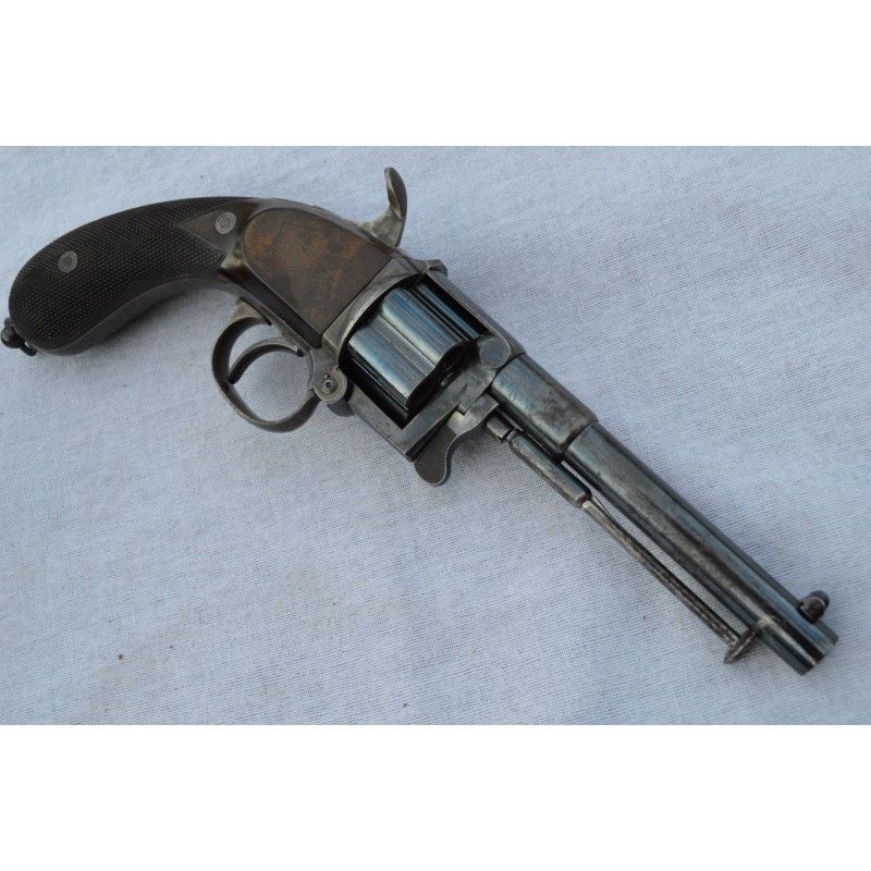 DEVISME REVOLVER 1859 Cal 11MM monogrammé - France XIXè DEVISME REVOLVER 1859 Cal 11MM monogrammé - France XIXè