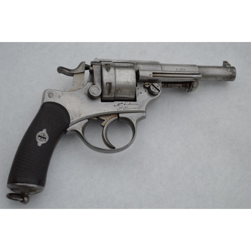 REVOLVER 1873 SAINT ETIENNE 1878 Cal 11 mm - France IIIè République REVOLVER 1873 SAINT ETIENNE 1878 Cal 11 mm - France IIIè République