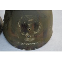 Archives  CASQUE US M1A1 3èDI Américaine Démineur Hiver 1944 Vosges {PRODUCT_REFERENCE} - 15