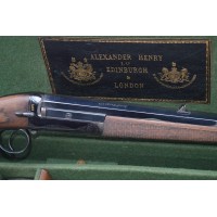 Catalogue Magasin CARABINE CHASSE ALEXANDER HENRY A CLEF en Coffret Calibre 410 Vendue par James PURDEY - GB XIXè {PRODUCT_REFER