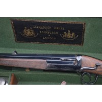 Catalogue Magasin CARABINE CHASSE ALEXANDER HENRY A CLEF en Coffret Calibre 410 Vendue par James PURDEY - GB XIXè {PRODUCT_REFER