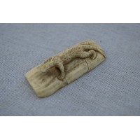 Arts & Armes du Japon NETSUKE bouton KIMONO ou TABACCO PUCH SACHOCHE A TABAC JAPON XIXè {PRODUCT_REFERENCE} - 2