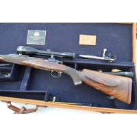 Armes Catégorie C CARABINE CHASSE AUGUSTE FRANCOTTE POUR ERNEST MAYOR Cal 7mm Rem Mag - BE XXè {PRODUCT_REFERENCE} - 7