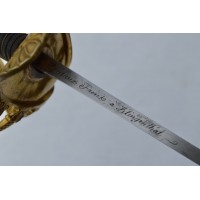 Catalogue Magasin SABRE OFFICIER DE CAVALERIE DE LIGNE Mle 1822 dit BANCAL MANCEAUX A PARIS - France Restauration {PRODUCT_REFER