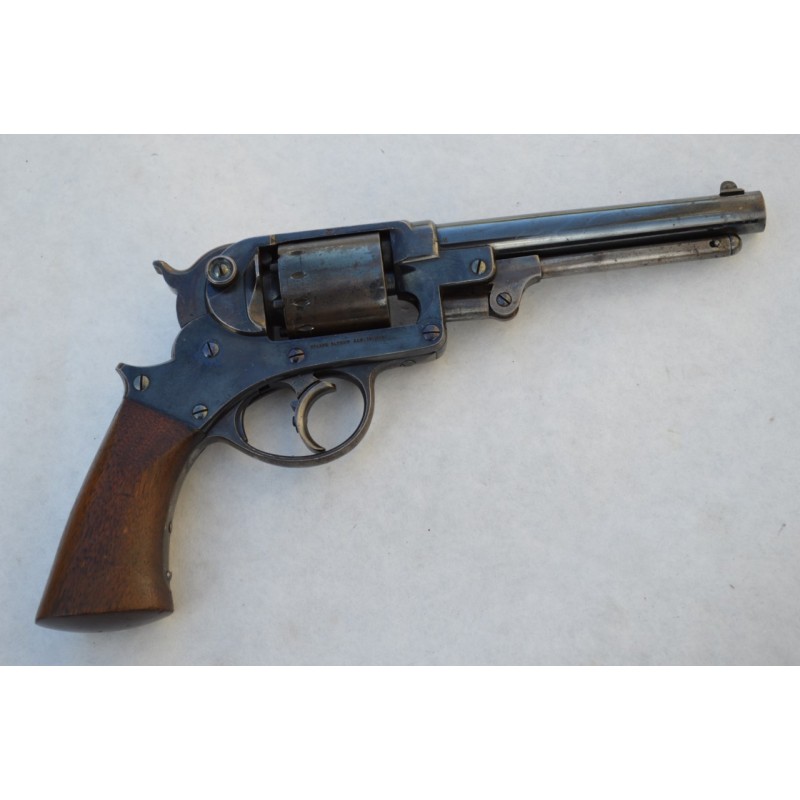 Armes de Poing REVOLVER STARR New York 1856 1863 Double Action Calibre 44 comme Neuf - USA XIXè {PRODUCT_REFERENCE} - 1