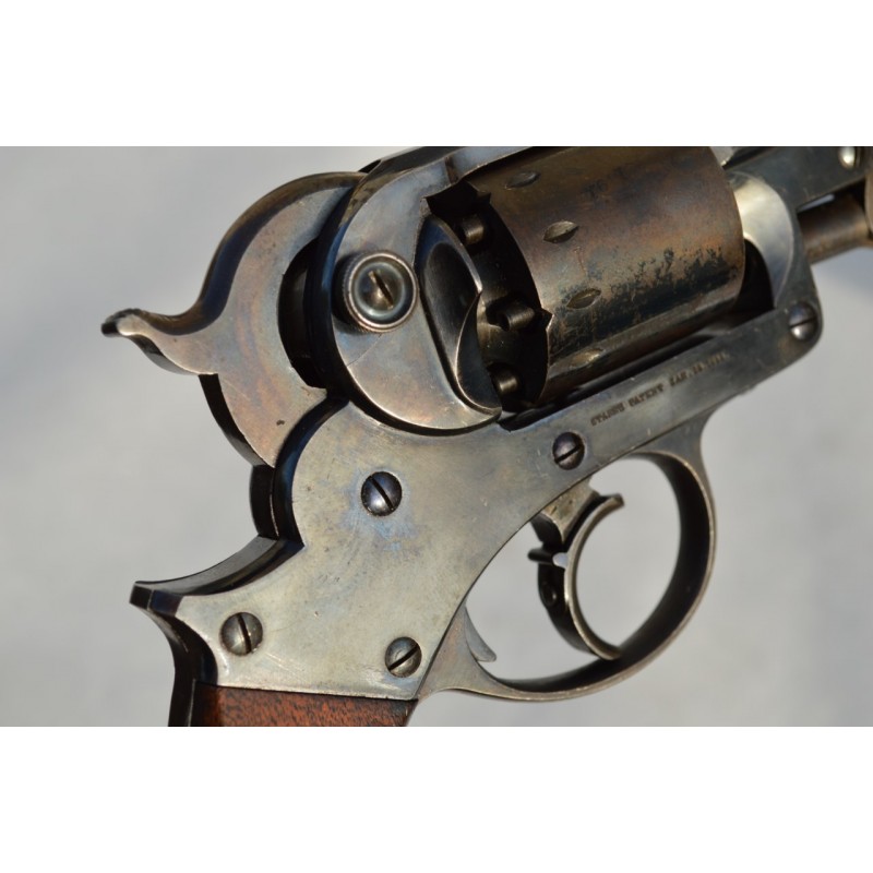 Armes de Poing REVOLVER STARR New York 1856 1863 Double Action Calibre 44 comme Neuf - USA XIXè {PRODUCT_REFERENCE} - 14