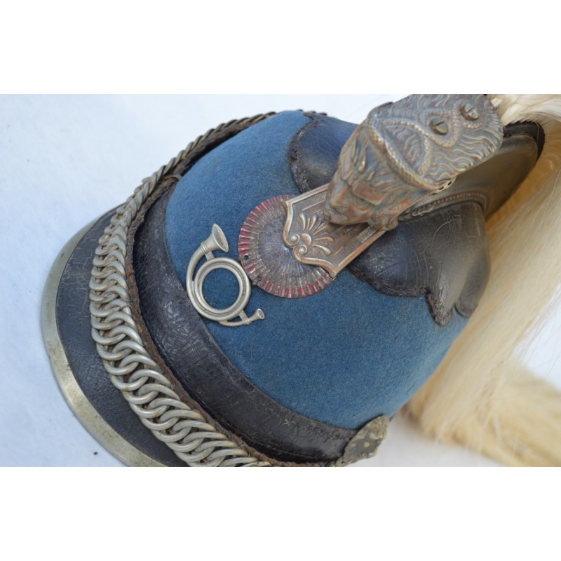 CASQUE ESSAI CHASSEUR France fin XIXè CASQUE ESSAI CHASSEUR France fin XIXè