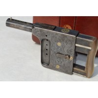Armes de Poing PISTOLET DE LUXE GAULOIS N°5 Calibre 8mm 2 Graveurs différents taille douce - France XIXè {PRODUCT_REFERENCE} - 1