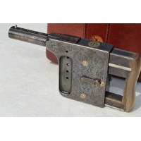 Armes de Poing PISTOLET DE LUXE GAULOIS N°5 Calibre 8mm 2 Graveurs différents taille douce - France XIXè {PRODUCT_REFERENCE} - 1