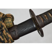 Archives  SHINTO TACHI KATANA DE GUERRE KASHU JU ISE DAIJO KANESHIGE Sabre Japonais Ancien XIXè  - 23