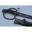 SABRE DES OFFICIERS DE CHASSEUR A CHEVAL Modèle An IX 1802 en FER - FRANCE début du PREMIER EMPIRE