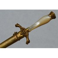 Armes et Objets de Marine DAGUE STYLET MARINE 1er EMPIRE de grande qualité - France début XIXè  - 1
