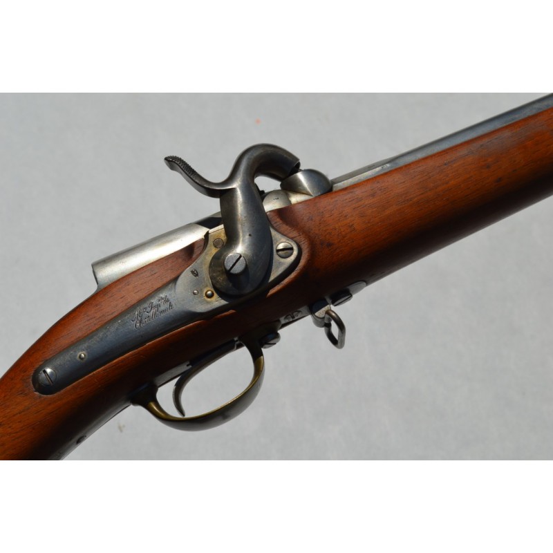MOUSQUETON D ESSAI ARCELIN MODELE 1856 Manufacture Impériale de Chatellerault cal 12 mm MOUSQUETON D ESSAI ARCELIN MODELE 1856 Manufacture Impériale de Chatellerault cal 12 mm