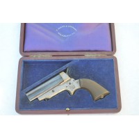 PISTOLET SHARPS Mle 1859 EN COFFRET D'USINE Calibre 32 RF