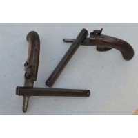 Armes de Poing PAIRE PISTOLET D'OFFICIER A CARTOUCHE PAPIER par LEPAGE ARQUEBUSIER DU ROI - France XIXè {PRODUCT_REFERENCE} - 16