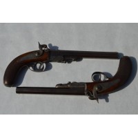 Armes de Poing PAIRE PISTOLET D'OFFICIER A CARTOUCHE PAPIER par LEPAGE ARQUEBUSIER DU ROI - France XIXè {PRODUCT_REFERENCE} - 6