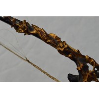 Arts & Armes du Japon ARCHET de KOKYU JAPONAIS Instrument à cordes - Japon Meiji  - 4