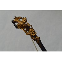 Arts & Armes du Japon ARCHET de KOKYU JAPONAIS Instrument à cordes - Japon Meiji  - 5