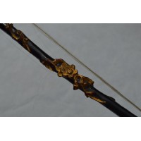 Arts & Armes du Japon ARCHET de KOKYU JAPONAIS Instrument à cordes - Japon Meiji  - 9