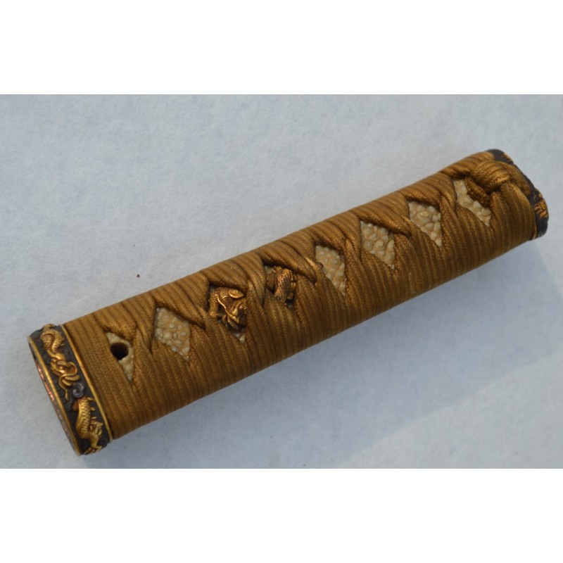 TSUKA WAKIZASHI DRAGON - Japon Meiji TSUKA WAKIZASHI DRAGON - Japon Meiji