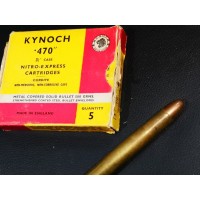 Rechargement & Munitions KYNOCH MUNITIONS .470 NITRO EXPRESS 3"1/4 {PRODUCT_REFERENCE} - 1