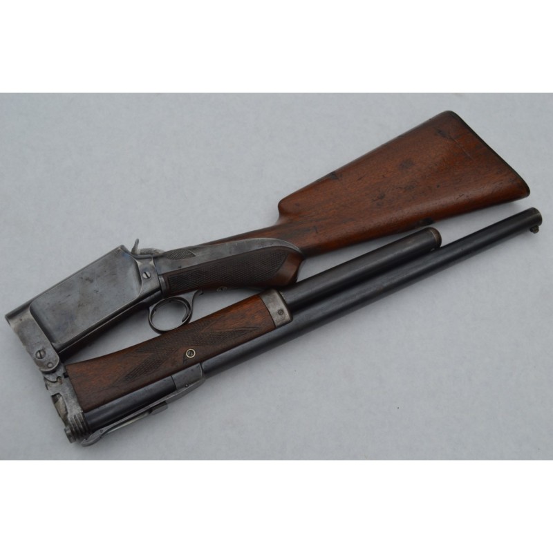 BURGESS FOLDING GUN 1894 FUSIL POMPE PLIANT BURGESS FOLDING GUN 1894 FUSIL POMPE PLIANT