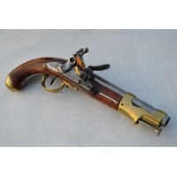 Catalogue Magasin PISTOLET An 9 SILEX de MARINE Modèle AN IX - 1801 Mre Nat Charleville dater 1805 / An13  - France Premier Empi