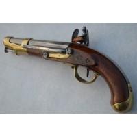 Catalogue Magasin PISTOLET An 9 SILEX de MARINE Modèle AN IX - 1801 Mre Nat Charleville dater 1805 / An13  - France Premier Empi