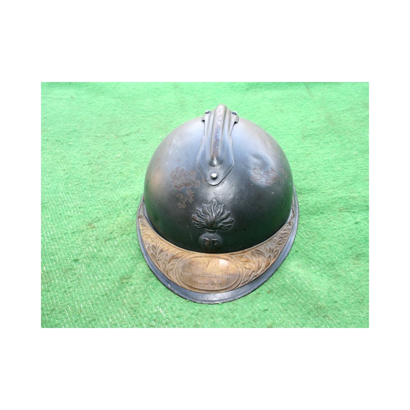 Casque Infanterie Troupe Mdl.15 2e Type - Fr 1er GM Casque Infanterie Troupe Mdl.15 2e Type - Fr 1er GM