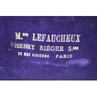 Armes de Poing COFFRET de REVOLVERS MAISON LEFAUCHEUX HENRY RIEGER 37 RUE VIVIENNE PARIS - France XIXè {PRODUCT_REFERENCE} - 9
