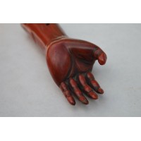 Art du Japon TANTO JAPON XIXè à FIGUE DE NIO EN BOIS LAQUE {PRODUCT_REFERENCE} - 12