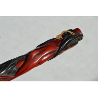 Art du Japon TANTO JAPON XIXè à FIGUE DE NIO EN BOIS LAQUE {PRODUCT_REFERENCE} - 23