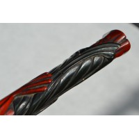 Art du Japon TANTO JAPON XIXè à FIGUE DE NIO EN BOIS LAQUE {PRODUCT_REFERENCE} - 24