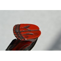 Art du Japon TANTO JAPON XIXè à FIGUE DE NIO EN BOIS LAQUE {PRODUCT_REFERENCE} - 28