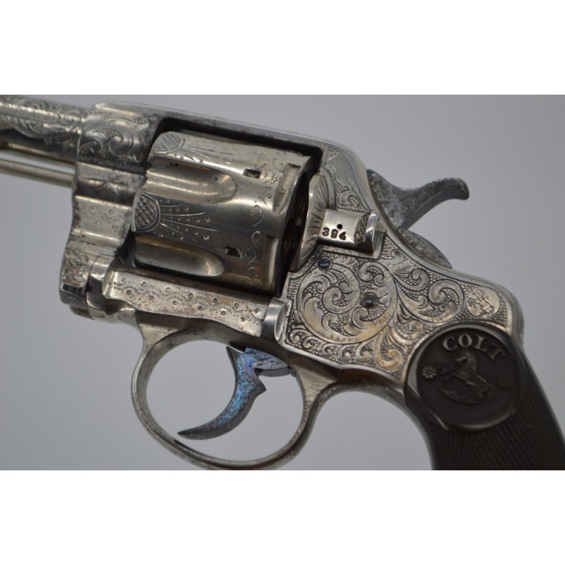 Armes de Poing COLT 1895 41LC GRAVER NICKELE 3 pouces CALIBRE 41 Long Colt - USA XIXè {PRODUCT_REFERENCE} - 11