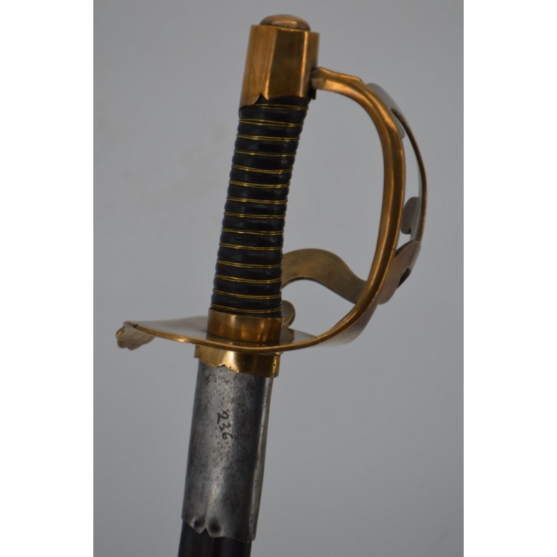 Armes Blanches SABRE DE CAVALERIE ARCO DES DRAGONS & CUIRASSIERS MODELE DE 1796 KLINGENTHAL 1803-1804 - FRANCE DIRECTOIRE - PREM