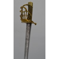 Armes Blanches SABRE DES BRIGADES A CHEVAL DE LA GENDARMERIE NATIONALE 25è Division 1798 à l'Empire 1804 - FRANCE DIRECTOIRE CON