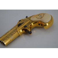 Catalogue Magasin PISTOLET REMINGTON DOUBLE DERRINGER LUXE Doré en COFFRET Calibre 41 RIMFIRE - US XIXè {PRODUCT_REFERENCE} - 15