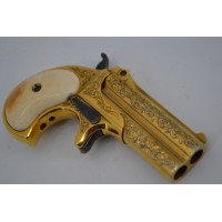 Catalogue Magasin PISTOLET REMINGTON DOUBLE DERRINGER LUXE Doré en COFFRET Calibre 41 RIMFIRE - US XIXè {PRODUCT_REFERENCE} - 3