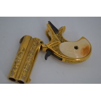 Catalogue Magasin PISTOLET REMINGTON DOUBLE DERRINGER LUXE Doré en COFFRET Calibre 41 RIMFIRE - US XIXè {PRODUCT_REFERENCE} - 12