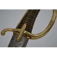 Armes Blanches SABRE OFFICIER CAVALERIE OFFICIER par la MANUFACTURE A VERSAILLES Modèle An IX - FRANCE DIRECTOIRE / 1er EMPIRE {