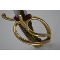 Armes Blanches SABRE OFFICIER CAVALERIE OFFICIER par la MANUFACTURE A VERSAILLES Modèle An IX - FRANCE DIRECTOIRE / 1er EMPIRE {