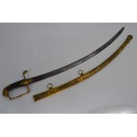 Archives  SABRE CAVALIERIE du 22ème REGIMENT DE CHASSEUR A CHEVAL DE LA GARDE IMPERIALE - FRANCE PREMIER EMPIRE {PRODUCT_REFEREN