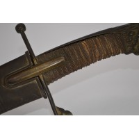 Armes Blanches SABRE DU CHEF DE BRIGADE DUPLESSIS 7e HUSSARD BATAILLE de BYR EL BAR EGYPTE 2 Avril 1799 - France Directoire Cons